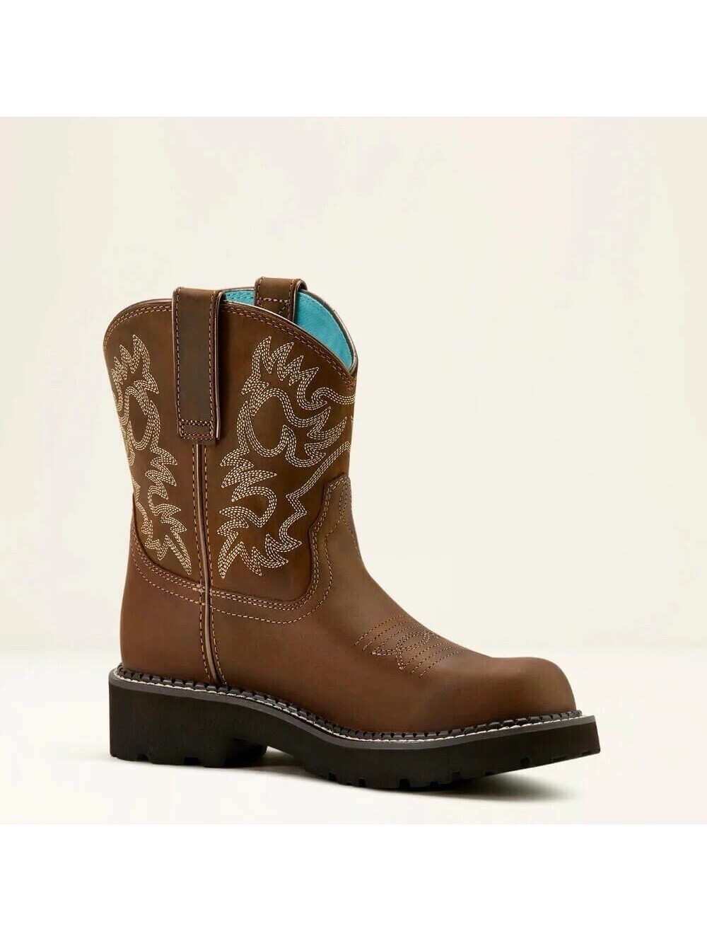 Ariat Womens Fatbaby Sassy Western Boots Brown 9US B MED 10061281 New With Tags